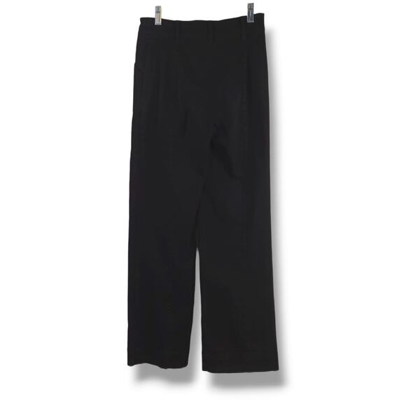 Urban Outfitters Wide Leg High Rise Button Front Dress Pants Black Minimalist S - Picture 4 of 11